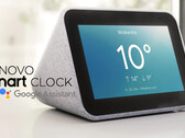 Lenovo Smart Clock mit Google Assistant und Touchscreen.