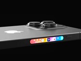 Dieses Statusdisplay an der Seite ist nicht Teil der aktuellen Leaks rund um iPhone 15 Pro Max und iPhone 16 Ultra. (Bild: Technizo Concept)