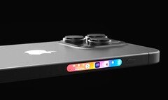 Dieses Statusdisplay an der Seite ist nicht Teil der aktuellen Leaks rund um iPhone 15 Pro Max und iPhone 16 Ultra. (Bild: Technizo Concept)