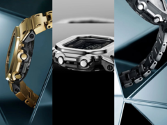 Drei neue, nie zuvor gesehene Bilder der kommenden Casio GMW-BZ5000 Full Metal Squares. (Bildquelle: @geesgshock auf Instagram)