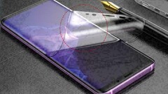 Display-Schutzfolien-Hack: Mit verschiedenen Silikonfolien lassen sich die Fingerabdrucksensoren verschiedener Samsung-Handys austricksen (Bild: Symboldarstellung).