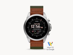 Das neueste Mitglied der Fossil Gen 6 Smartwatch-Serie kommt mit einem zweifarbigen Lederarmband. (Bild: Fossil)