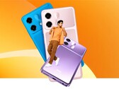 Die Rückseite des HMD Vibe 2 5G erinnert ein wenig an das Apple iPhone 17 Pro.