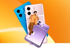 Die Rückseite des HMD Vibe 2 5G erinnert ein wenig an das Apple iPhone 17 Pro.