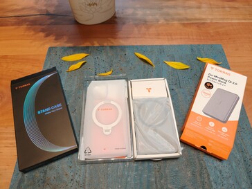 Innen werden Plastikfolien verwendet.