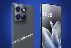 Das Motorola X70 Air dürfte in Europa als Motorola Edge 70 auf den Markt kommen. (Bildquelle: Ytechb, bearbeitet)