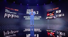 AMD hat über die nächsten Monate große Pläne, vor allem was den Ausbau des RDNA 2-Portfolios betrifft. (Bild: AMD)