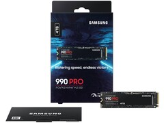 Per Umweg über Amazon.fr ist die 990 Pro SSD mit 4TB aktuell für 277 Euro bestellbar (Bild: Samsung)