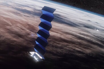Die Satelliten ermöglichen aktuell Geschwindigkeiten von bis zu 200 Mbit/s (Bild: SpaceX)
