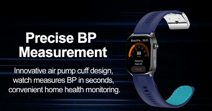 Eigentlich das Gegenteil von innovativ: Die Messung des Blutdrucks unter Anwendung eines Luftpolster ist die Standard-Methode auch im klinischen Bereich (Bildquelle: Rogid)