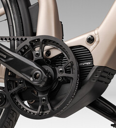 Verbaut ist ein Mittelmotor