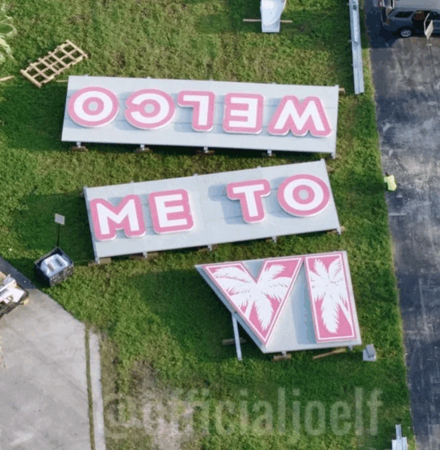Vermeintliche GTA 6-Werbetafeln, angeblich hinter dem Kaseya Center in Miami. 