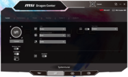 MSI Dragon Center - Optionen
