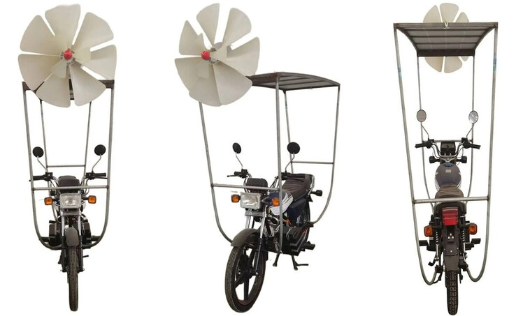 Der YongLE Risheng CG aus verschiedenen Perspektiven. (Quelle: YongLE Risheng via New Atlas)