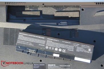 Der Akku ist entnehmbar