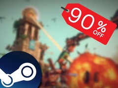 Besiege ist auf Steam noch bis zum 24. Juli um 90 Prozent reduziert und kostet rund 1,50 Euro. (Bildquelle: Steam)