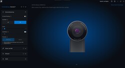 Dell Peripheral Manager - Kamerasteuerung