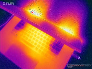 Die hinteren Luftausgänge