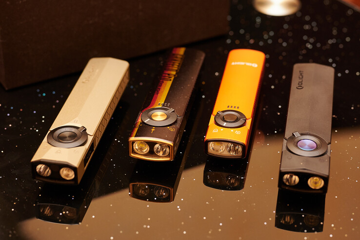 Arkpro Ultra, Arkfeld Pro, Arkfeld und Arkpro im Vergleich. (v.l.n.r. / Bildquelle: Andreas Sebayang/Notebookcheck.com)