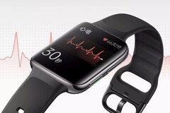 Mit der Oppo Watch 2 ECG scheint eine neue Smartwatch mit EKG-Sensor zu nahen. (Bild: @evleaks)
