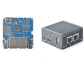 NanoPi R2S Plus: Der Einplatinenrechner ist auch mit einem entsprechenden Gehäuse nutzbar