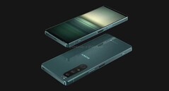 Heute wurden einige Renderbilder des Sony Xperia 1 IV geleakt (Bild: Giznext, OnLeaks)