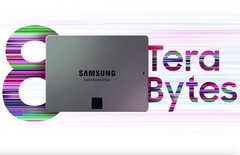 Amazon hat die Samsung 870 QVO SSD mit einer Kapzität von 8TB erneut im Preis reduziert (Bild: Samsung)