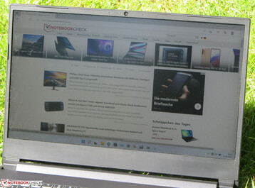 Das Apex 15 Max im Außeneinsatz