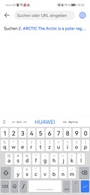 Huawei nova 9 - Eingabegeräte