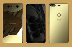 Das sollen Entwürfe zum künftigen Sony Xperia-Phone-Design des Jahres 2018 sein.