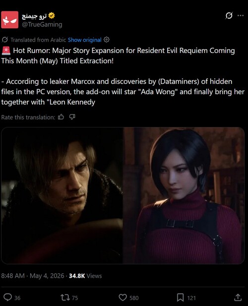 TrueGaming-Leak zur Story-Erweiterung von Resident Evil Requiem