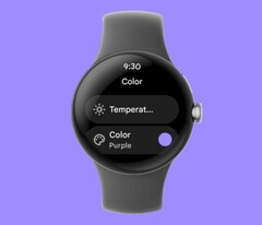 Die Google Pixel Watch erhält mit Wear OS 4 eine vielseitigere Home-App. (Bild: Google)