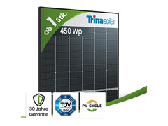 Solarmodul Trina Vertex S+ TSM-NEG9R.28 mit 450 Wp und Doppelglas-Bauweise (Bildquelle: Trina Solar, Tepto)