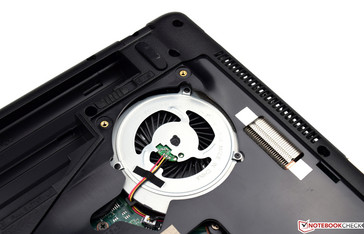 Ein kleiner Lüfter sorgt für ausreichend Kühlung.