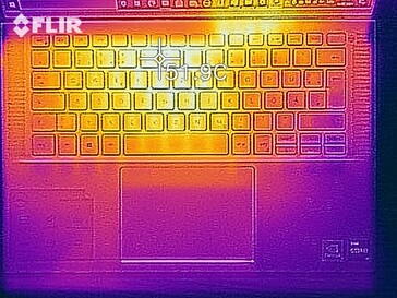 Wärmebildaufnahme im Witcher-3-Test - Oberseite