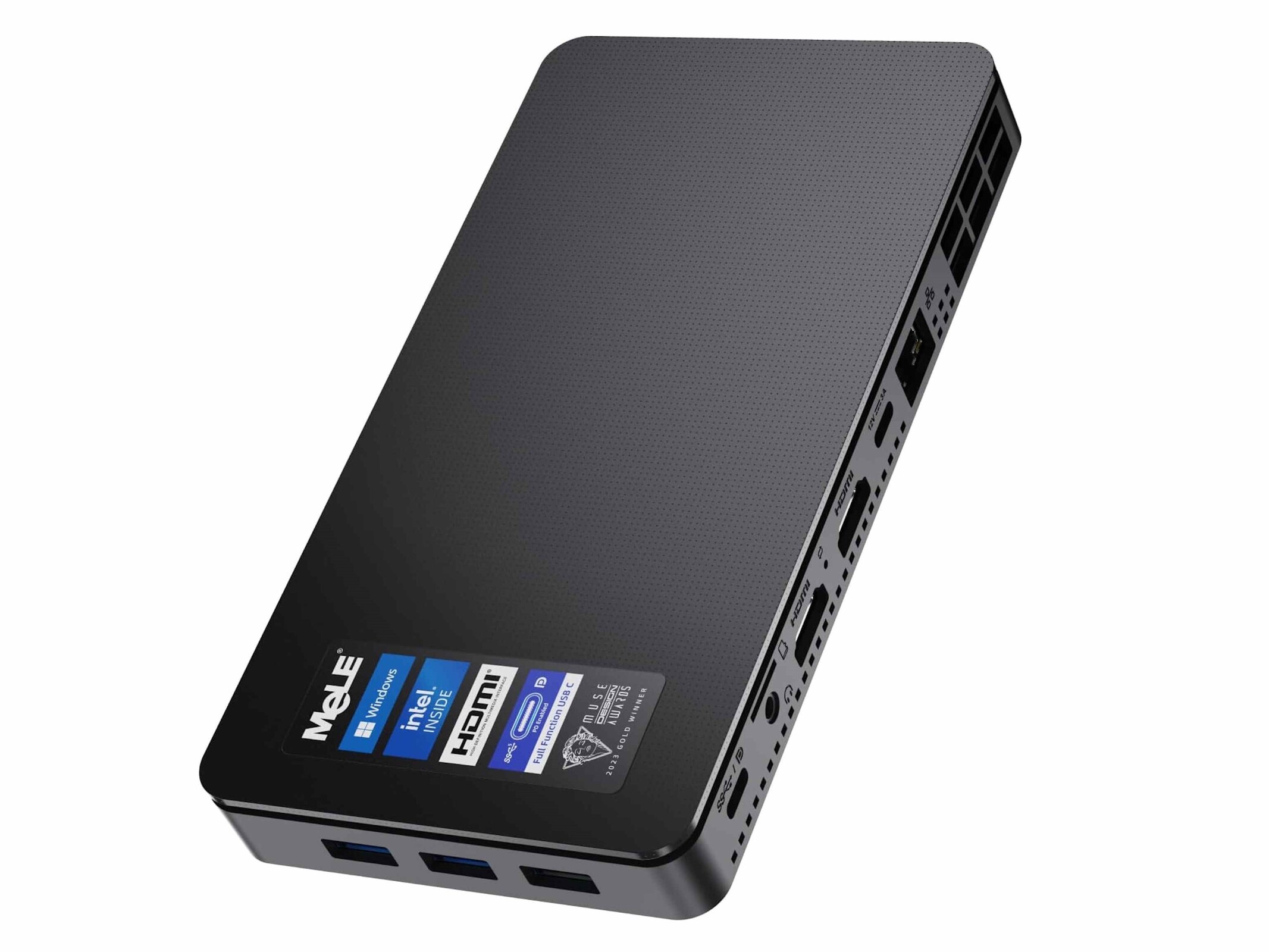 MeLE Mini PC, Upgraded Quieter 4C N150 (Turbo 3.6GHz), 16GB DDR4 RAM 512GB Storage, Desktop Mini Computer Full Functional USB-C, 4K Triple Display On Home, Office, Education, Astrophotography