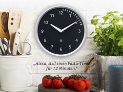 Amazon Echo Wall Clock mit Alexa ab sofort vorbestellbar.