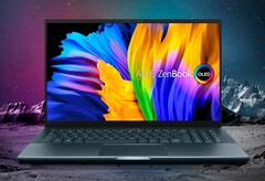 Das ZenBook 15 OLED erhält dank AMD Ryzen und GeForce RTX eine deutlich bessere Leistung. (Bild: Asus)