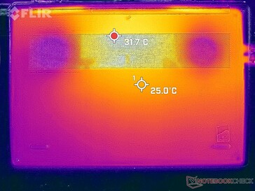 Unterseite im Leerlauf