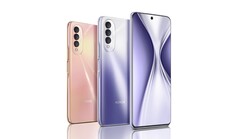 Das Honor X20 SE wird in vier schicken Farben angeboten, von seidenmattem Grün bis zu glänzendem Rosa. (Bild: Honor)