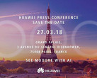 Für alle Zweifler: Huawei bestätigt eine Triple-Cam im P20/P11 indirekt in ihrer Event-Einladung.