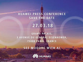 Für alle Zweifler: Huawei bestätigt eine Triple-Cam im P20/P11 indirekt in ihrer Event-Einladung.