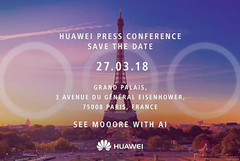 Für alle Zweifler: Huawei bestätigt eine Triple-Cam im P20/P11 indirekt in ihrer Event-Einladung.