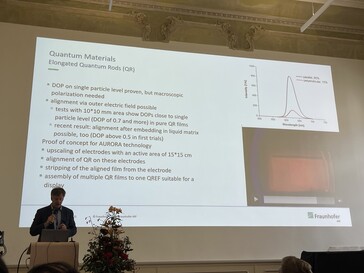 Jan Niehaus präsentiert in Göttingen … (Bildquelle: Andreas Sebayang/Notebookcheck.com)