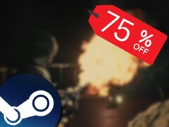 Bis zum 19. Juni ist das Remake von Resident Evil 2 auf Steam mit 75 Prozent Rabatt für rund 10 Euro zu haben. (Bildquelle: Steam)