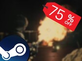 Bis zum 19. Juni ist das Remake von Resident Evil 2 auf Steam mit 75 Prozent Rabatt für rund 10 Euro zu haben. (Bildquelle: Steam)