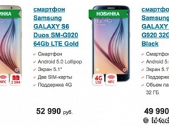 Samsung: Galaxy S6 Duos aufgetaucht