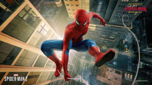 Die Spider-Man Fresh Start Suit für Peter Parker in Spider-Man 2.