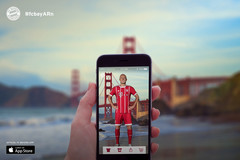 AR: FC Bayern bietet AR-App für Selfies mit Robben & Co