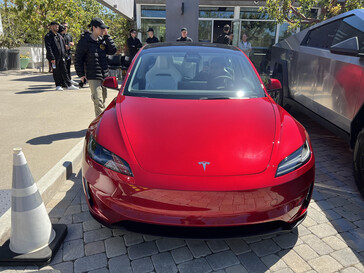 Front des Tesla Model 3 Ludicrous